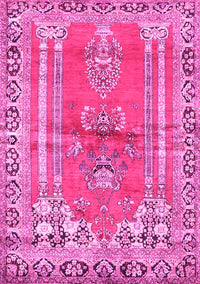 Persian Pink Traditional Rug, tr4798pnk