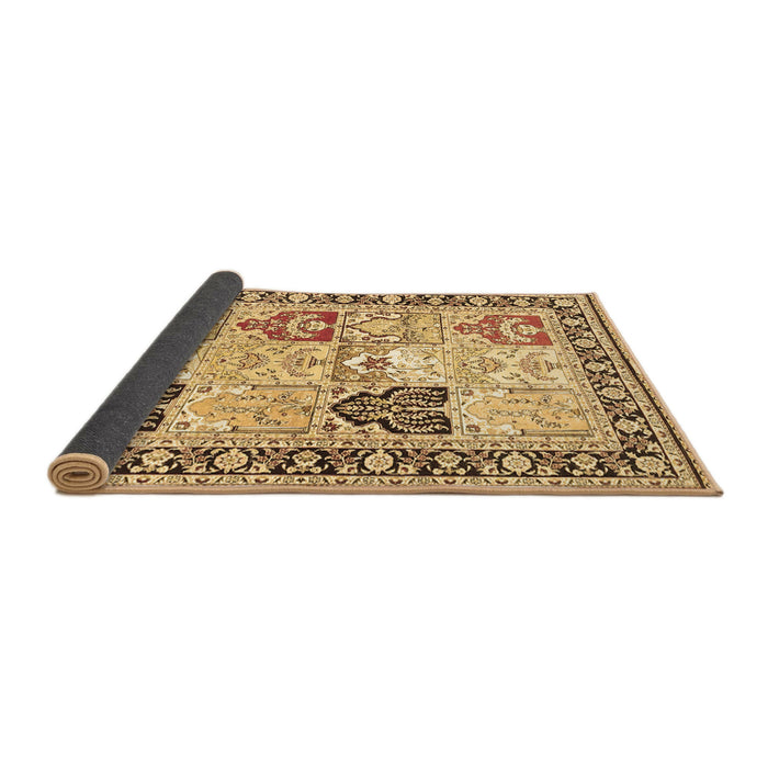 Sideview of Persian Brown Traditional Rug, tr4799brn