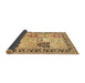 Sideview of Persian Brown Traditional Rug, tr4799brn