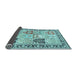 Sideview of Persian Light Blue Traditional Rug, tr4799lblu