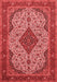 Medallion Red Traditional Area Rugs