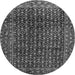 Machine Washable Persian Gray Traditional Rug, wshtr47gry