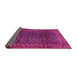 Sideview of Persian Pink Traditional Rug, tr47pnk