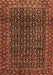 Persian Brown Traditional Rug, tr47brn