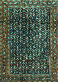 Persian Turquoise Traditional Rug, tr47turq