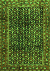 Persian Green Traditional Rug, tr47grn