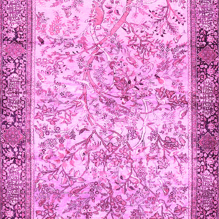 Animal Pink Traditional Rug, tr4800pnk