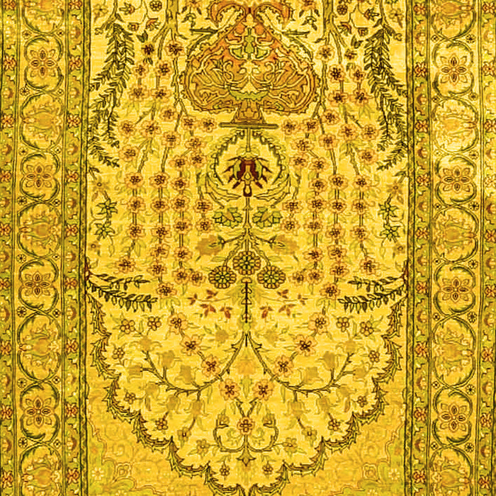 Persian Yellow Traditional Rug, tr4801yw
