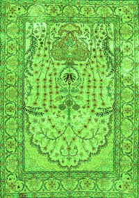 Persian Green Traditional Rug, tr4801grn