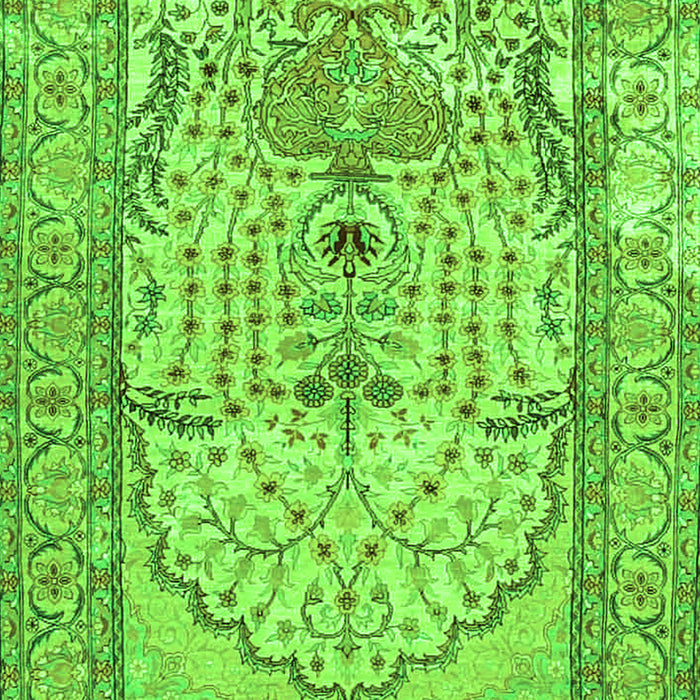Persian Green Traditional Rug, tr4801grn