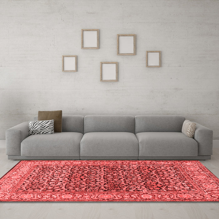 Traditional Red Washable Rugs