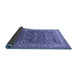 Sideview of Persian Blue Traditional Rug, tr4802blu