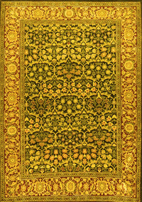 Persian Yellow Traditional Rug, tr4802yw