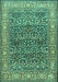 Persian Turquoise Traditional Rug, tr4802turq