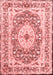 Medallion Red Traditional Area Rugs