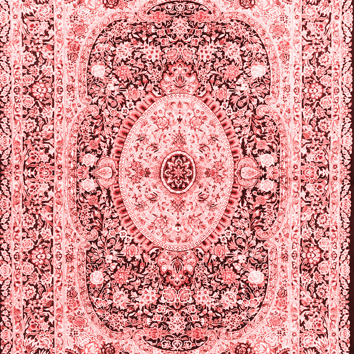 Medallion Red Traditional Area Rugs