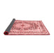 Medallion Red Traditional Area Rugs