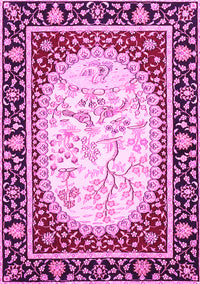 Persian Pink Traditional Rug, tr4805pnk