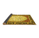 Sideview of Persian Yellow Traditional Rug, tr4805yw