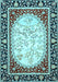 Persian Light Blue Traditional Rug, tr4805lblu