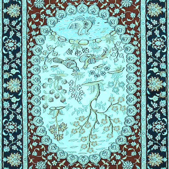 Persian Light Blue Traditional Rug, tr4805lblu