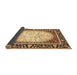 Sideview of Persian Brown Traditional Rug, tr4805brn