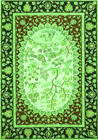 Persian Green Traditional Rug, tr4805grn