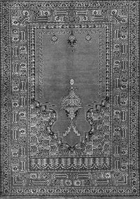 Oriental Gray Traditional Rug, tr4806gry