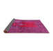 Sideview of Oriental Pink Traditional Rug, tr4806pnk