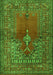 Oriental Green Traditional Rug, tr4806grn