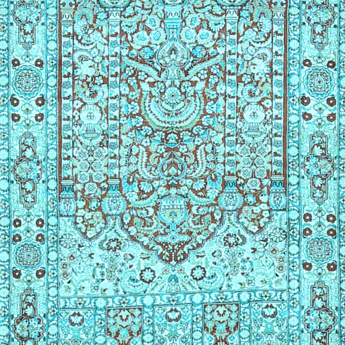 Persian Light Blue Traditional Rug, tr4807lblu