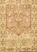 Machine Washable Persian Brown Traditional Rug, wshtr4807brn