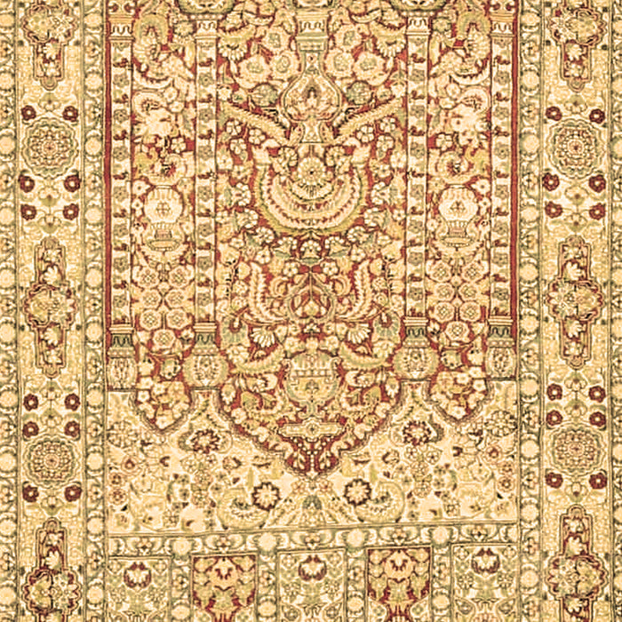 Machine Washable Persian Brown Traditional Rug, wshtr4807brn