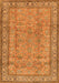Persian Orange Traditional Rug, tr4808org