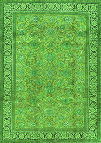 Persian Green Traditional Rug, tr4808grn