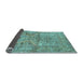 Sideview of Persian Light Blue Traditional Rug, tr4809lblu