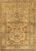 Machine Washable Persian Brown Traditional Rug, wshtr4809brn