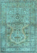 Persian Light Blue Traditional Rug, tr4809lblu