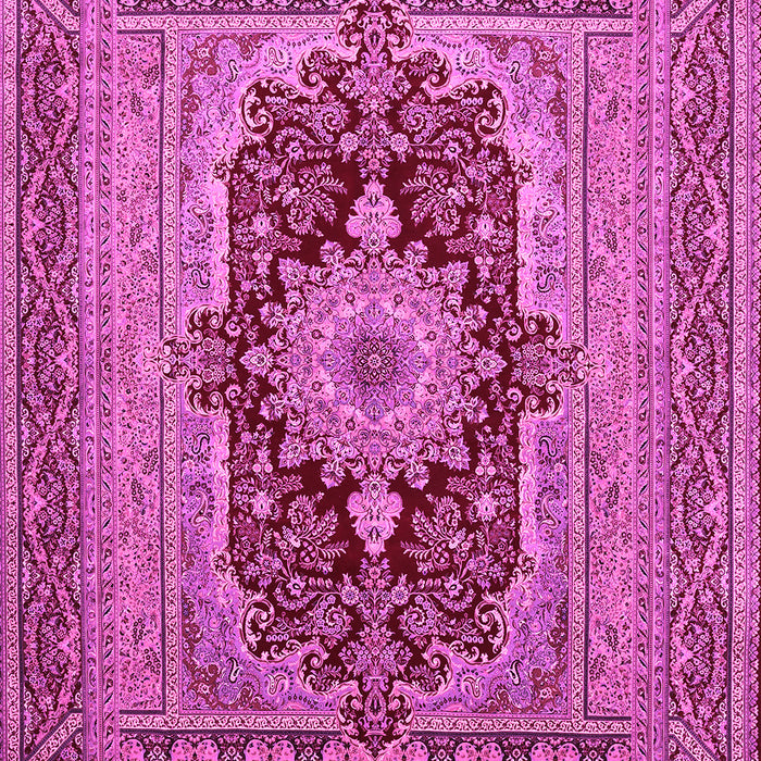 Medallion Pink Traditional Rug, tr480pnk