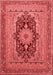 Medallion Red Traditional Area Rugs