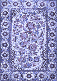 Persian Blue Traditional Rug, tr4810blu