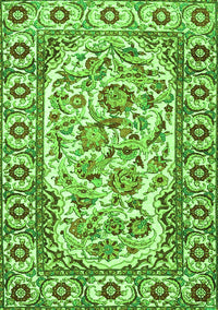 Persian Green Traditional Rug, tr4810grn