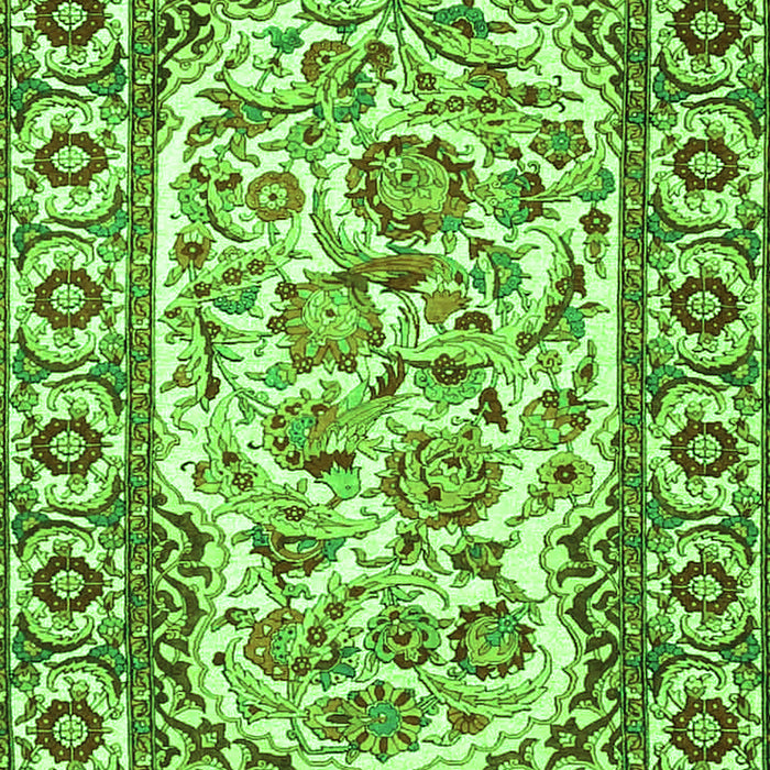 Persian Green Traditional Rug, tr4810grn