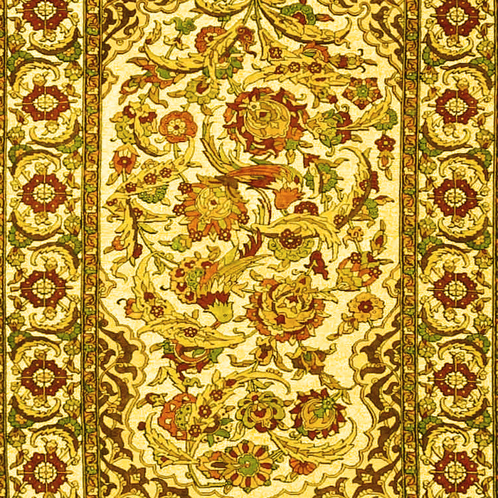 Persian Yellow Traditional Rug, tr4810yw