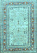 Persian Light Blue Traditional Rug, tr4811lblu