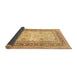 Sideview of Persian Brown Traditional Rug, tr4811brn