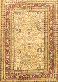 Persian Brown Traditional Rug, tr4811brn