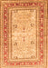 Persian Orange Traditional Rug, tr4811org