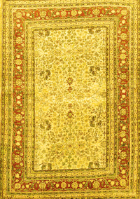 Persian Yellow Traditional Rug, tr4811yw