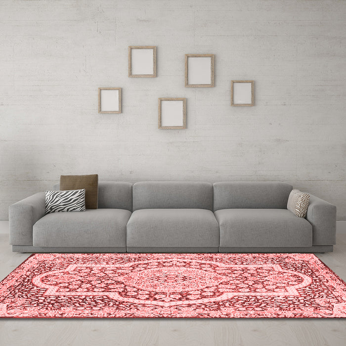 Traditional Red Washable Rugs